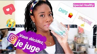 Instagram Contrôle Ma Vie Healthy | Je Commente Vos Choix