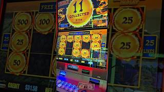 Dragon Link slot machine bonus win.  #slots #casino #slotmachine #jackpot