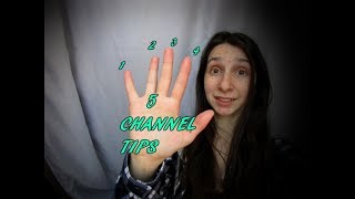 5 TIPS ON STARTING A CHANNEL ( DAY 24: TRIKE BACK VIEOATHON)