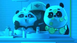 "Bamboo & Brag Can't Stop Coughing! 🐼 | Short Animation" #animation #cartoon #cute