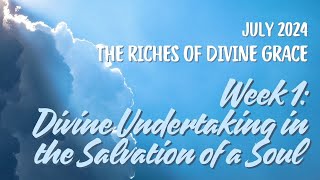 Saturday Fellowship: The Divine Undertaking in the Salvation of a Soul (Colossians 1:13-18)