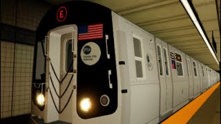 (PTA 5th Ave Lines) R160A (E) train from Union Turnpike to Halson Terminal