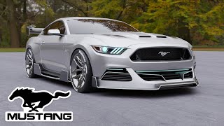 Widebody FORD MUSTANG GT 5.0 With Extreme Bodykit