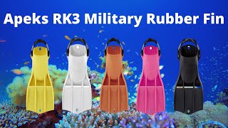 Apeks RK3 Military Rubber Fin review