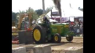 John Deere 6030 pulling Bedford 2013 part1/4 Secret Weapon