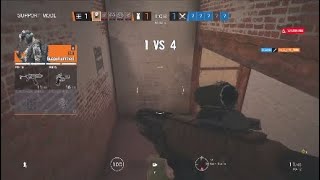 When your Controller dies in Clutch Moment | Rainbow Six Siege (FUNNY MOMENT)