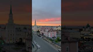 Добрый вечер, Ярославль!💖Волшебный закат. Good evening, Yaroslavl! 💖 Magical sunset.