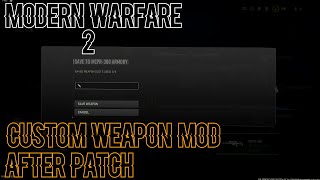 Modern Warfare Glitches: Private Match Save Custom Mod Weapon After Patch - MW2 Multiplayer Glitches