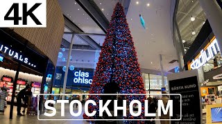 🏬 Kungens Kurva Shoppingcenter Christmas Tree / Sweden 🇸🇪 / 4K