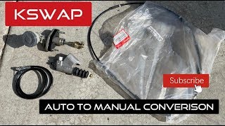 K24 SWAP 6SPD CONVERSION PART 2!!!!!