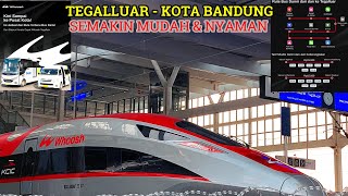 LEBIH MUDAH..!! Kini Tersedia Transportas Feeder Ke kota Bandung Dari Stasiun Tegalluar WHOOSH KCJB