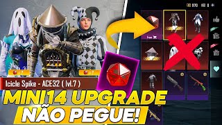 NÃO PEGUE A NOVA MYTHIC FORGE - MINI14 UPGRADE SKIN - NOVA CAIXA PREMIUM CONFIRMADA PUBG MOBILE