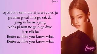 Blackpink - Really (Easy Lyrics)