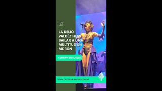 La Delio Valdéz hizo bailar a una multitud en Morón