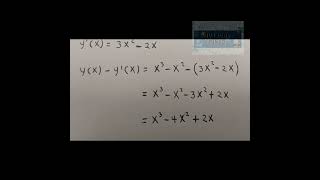 MATEMATICAS-OPERACIONES CON DERIVADAS #matematicas #derivada