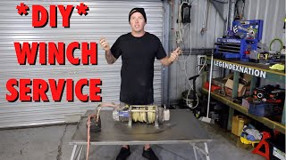 HOW TO SERVICE YOUR 4X4 WINCH *DIY*