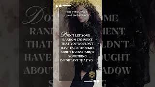 5 Lucid Lorde Quotes (Inspiration)