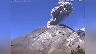 POPOCATEPETL REPOR_TT SÍSMICO VOLCÁNICO Y ALGO MÁS, 16 JULIO 2023.