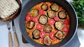 Best Eggplant 🍆 Omellte :)تافصلشه درست کن