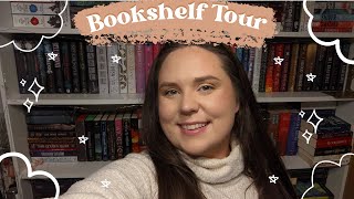 Reorganise My Overflowing Bookshelves With Me | Bookshelf Tour!