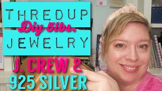 925 Sterling Silver, J. Crew & MORE in this Thredup DIY 5lb. Jewelry Rescue Box!