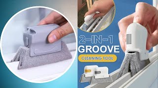 Groove Cleaning Tool Creative Window Groove Cleaning Brush Windows Slot Cleaner Brush Groove Brush