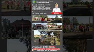 Kecamatan Sukra_Giat Apel dan JUMSIH (bersih-bersih lingkungan kantor Kec. sukra)