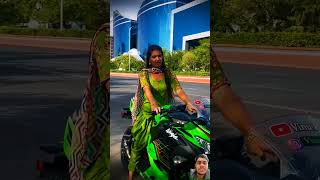 #zx10r #ninja #girlreaction #kawasakininjah2r #kawasakih2r