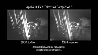 Apollo 11 Plaque Comparison