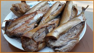 Рыба горячего копчения или как приготовить скумбрию? Homemade smoked fish !