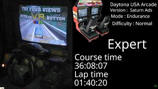 Mastering Daytona USA Arcade Expert Endurance LIVE Stream 2020-10-31