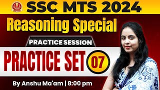 SSC MTS 2024 / SSC GD 2025 | Reasoning Classes by Anshu Ma'am | Most Important Questions