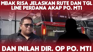 SAAHH HALLAWW DIREKTUR OPERASIONAL PO. MAHENDRA TRANSINDOI MILIK OWNER RIAN MAHENDRA