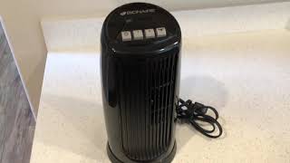 BIONAIRE MINI TOWER FAN MODEL BT015 (120 VOLTS PLUS THERMAL SHUTDOWN) REVIEW