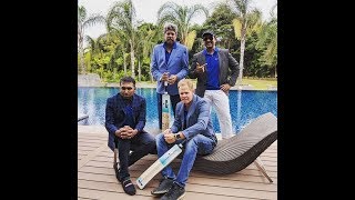 Akul plays golf with our Cricket legends