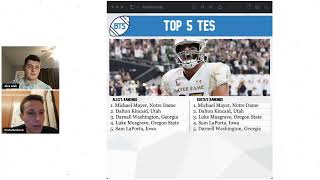 2023 NFL Draft Top 5 RBs and TEs