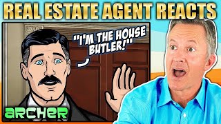 Real Estate Agent REACTS to Best of Archer Realtor Scenes