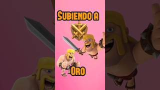 Subí a #oro en #clashofclans