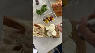 Foccacia sandviç #reels #youtubeshorts #keşfet #masterchef #sandviç