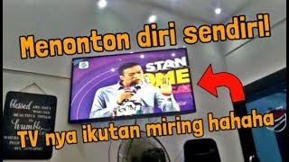 Tanjung SUCA 4 sengaja nonton diri sendiri di Serang