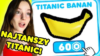 Jak odebrać Najtańszy TITANIC PET w Pet Simulator! | Roblox Titanic Banana