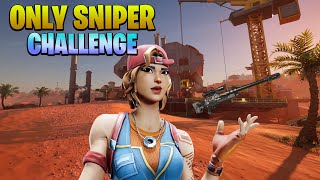 The Sniper ONLY Challenge In Fortnite Chapter 5!