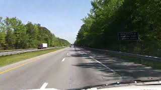 4/25/22 I-95 northbound baby is that Virginia state line in sight🌎🚐✌😀Woooooooo