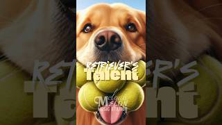 Golden Retriever | The World Record Holder | Six Tennis Balls in a Mouth #shorts #reels #viralvideo