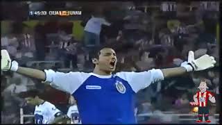 Chivas 3  Pumas 0 (HOMENAJE A CHAVA REYES)