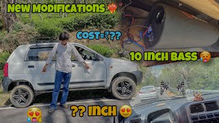 NEW ALLOY WHEELS 🔥 || ALTO 800 NEW MODIFICATIONS 🥵 || AsHu46