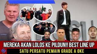 Satu Persatu Pemain Grade A Oke, Media Jerman: Mereka Akan Lolos Ke Pildun!! Best Line Up Indo