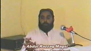 Hafiz Abdul Razzaq Magsi - Relief Seminar - From - Jamiat Talaba e Islam Shikarpur 12/12