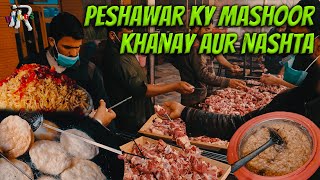 Peshawar Famous Food | Peshori Nashta | Siri Paye, Chapli Kabab, BBQ, Kabuli Pulao, Halwa