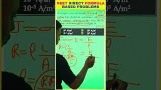 NEET Direct formula based questions PYQ Series #viral #shorts #neet #tricks #shortsfeed